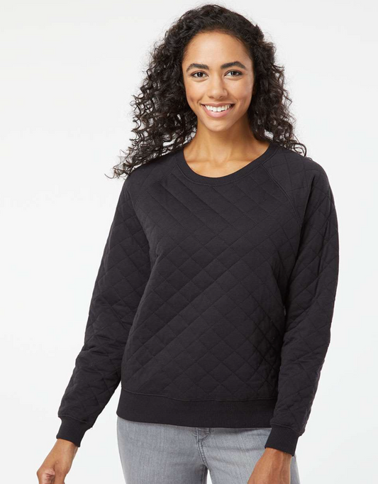 Boxercraft Women's Quilted Crewneck Pullover - R08