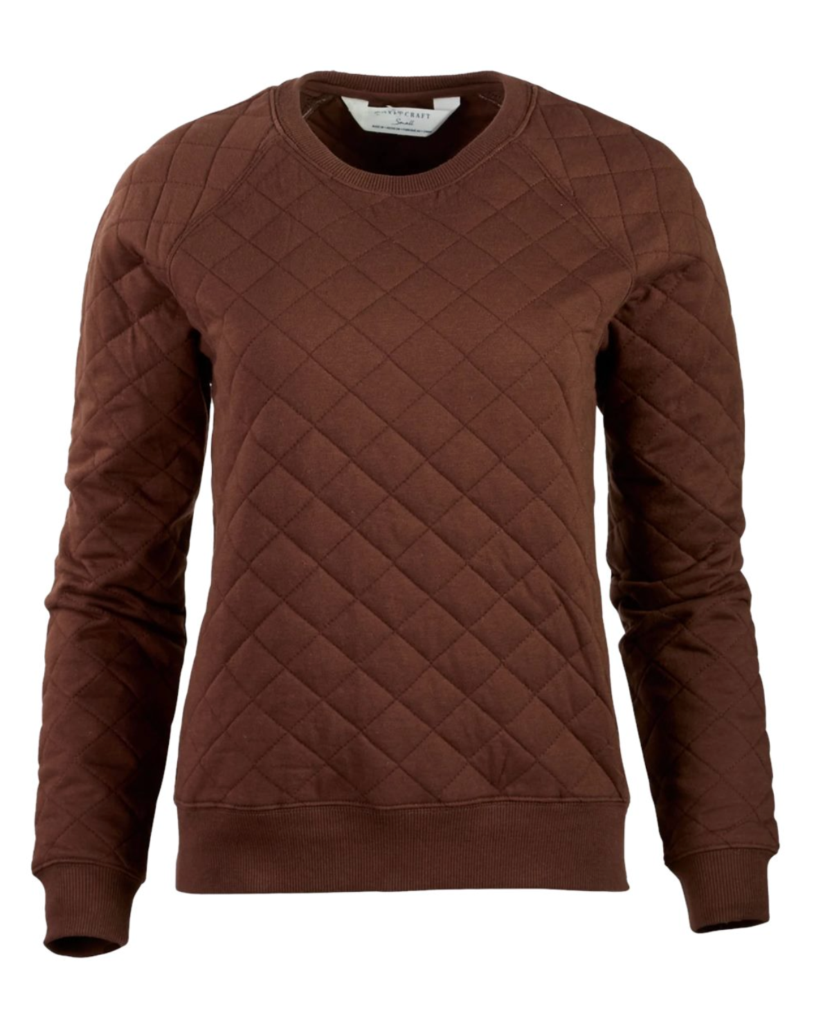 Boxercraft Women's Quilted Crewneck Pullover - R08